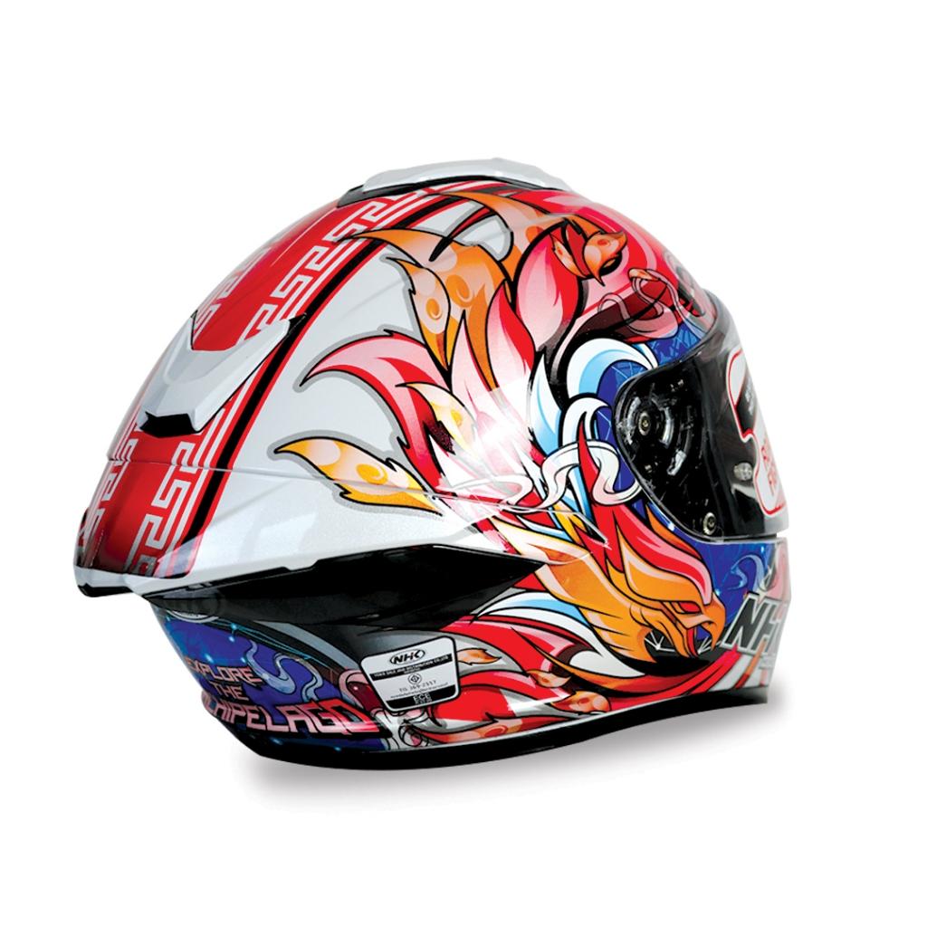 หมวกกันน็อค เต็มใบ NHK Helmet K5R Alonso Lopez #8