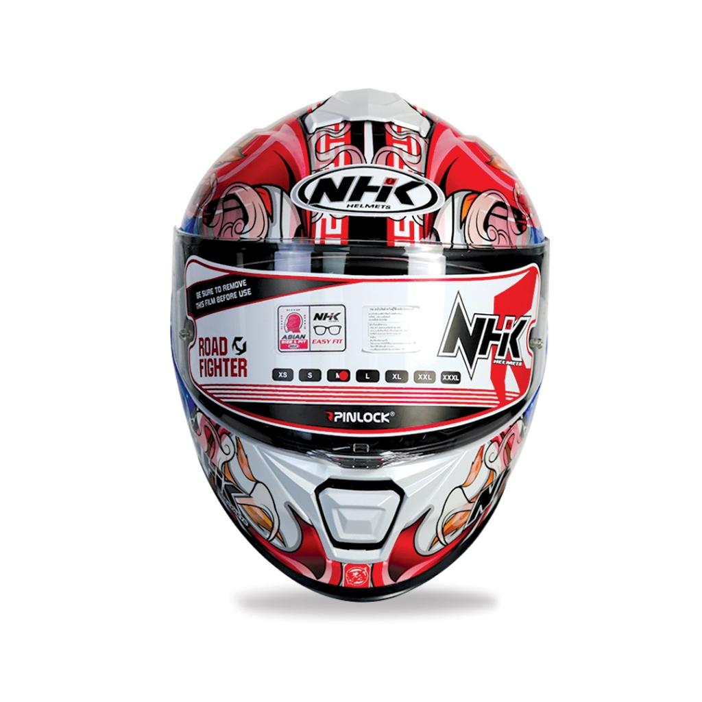 หมวกกันน็อค เต็มใบ NHK Helmet K5R Alonso Lopez #8