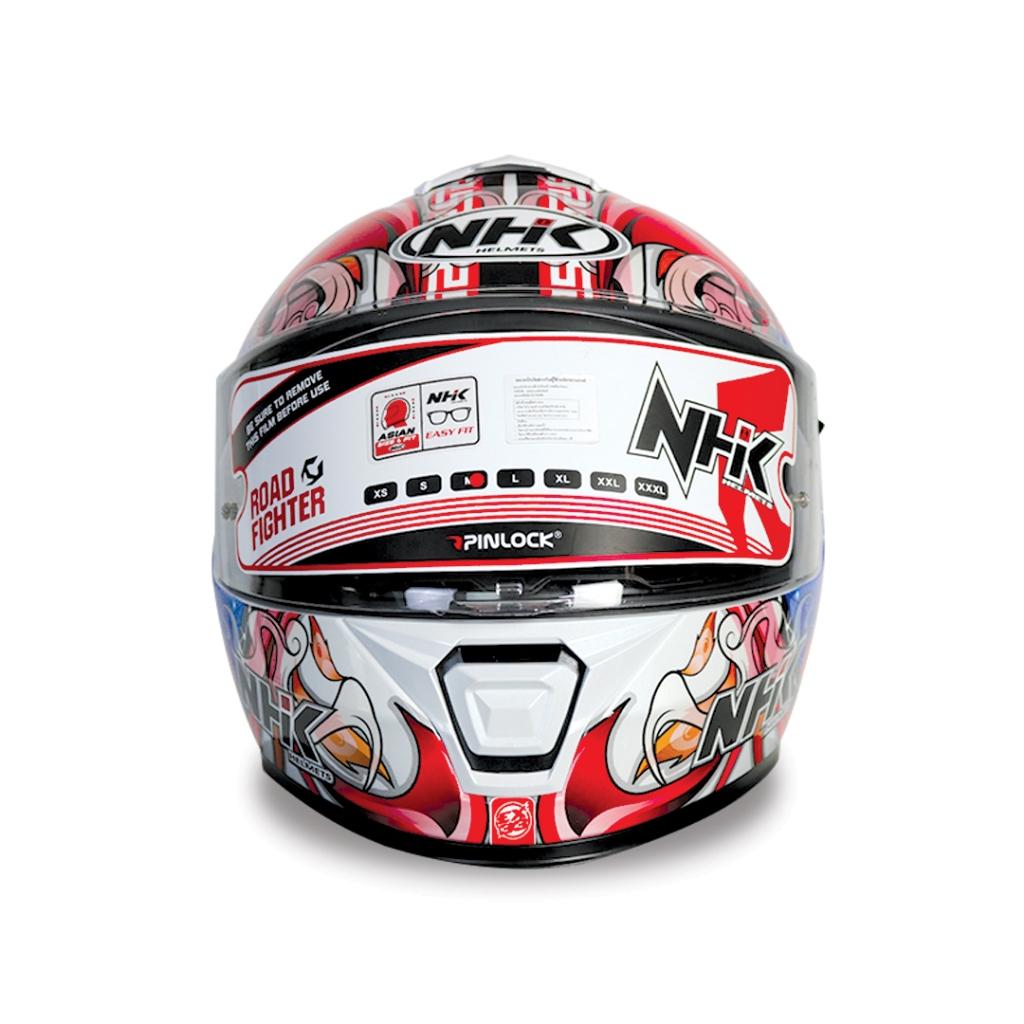 หมวกกันน็อค เต็มใบ NHK Helmet K5R Alonso Lopez #8