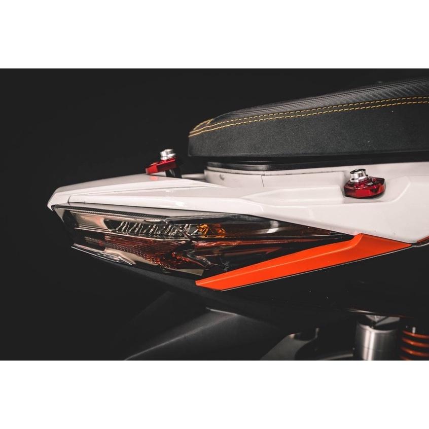 ฝาปิดท้ายแต่ง CNC GPX DRONE-150  งาน PIRANHA ฝาปิด  ท้ายแต่ง