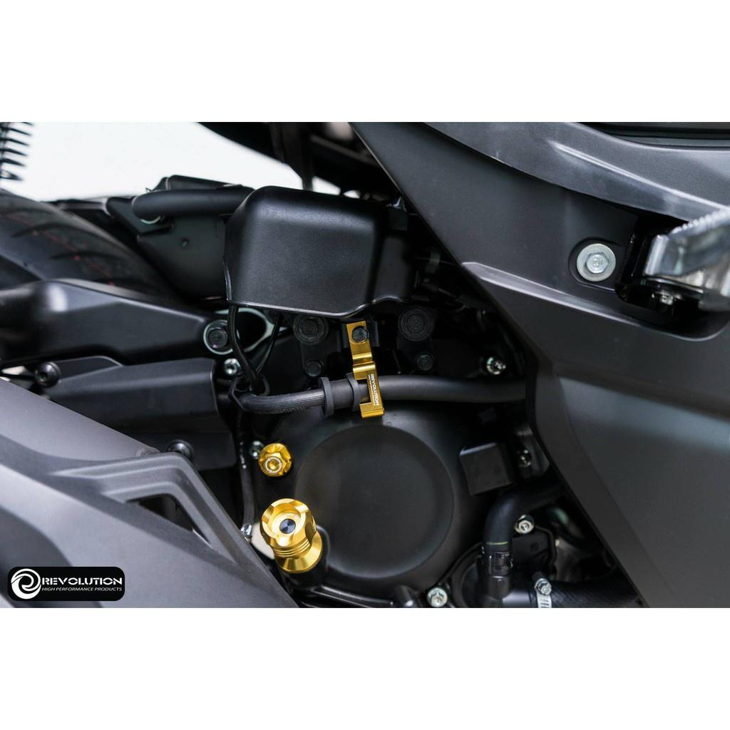 ฝาปิดวัดระดับน้ำมันเครื่อง(สั้น)  ADV150 / ADV350 / FORZA300-350 / PCX150-160   งาน REVOLUTION