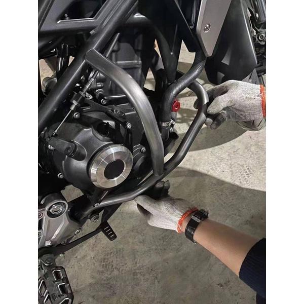 แครชบาร์ cb300r  แคชบาร์ กันล้ม ข้างเครื่อง กันล้มข้าเครื่อง งาน SEMSPEED