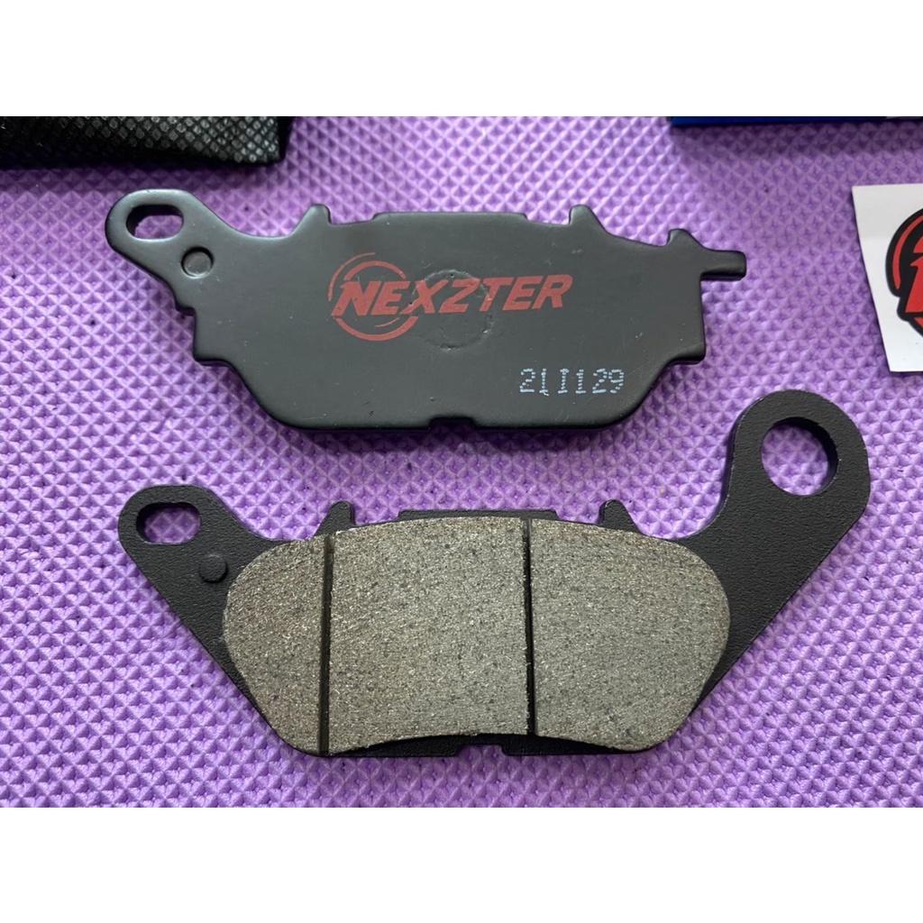 ผ้าเบรค R15 new หน้า/ M-slaz หน้า/ MIO new07 ใส่ได้หน้า-หลัง/ Fino115i ใส่ได้หน้า-หลัง   แบรนด์ Nexzter MD6