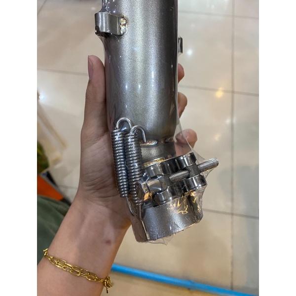 สลิปออน สแตนเลส CBR250rr. Cbr500 2นิ้ว ตรงรุ่น -คอท่อ คอแต่ง -
