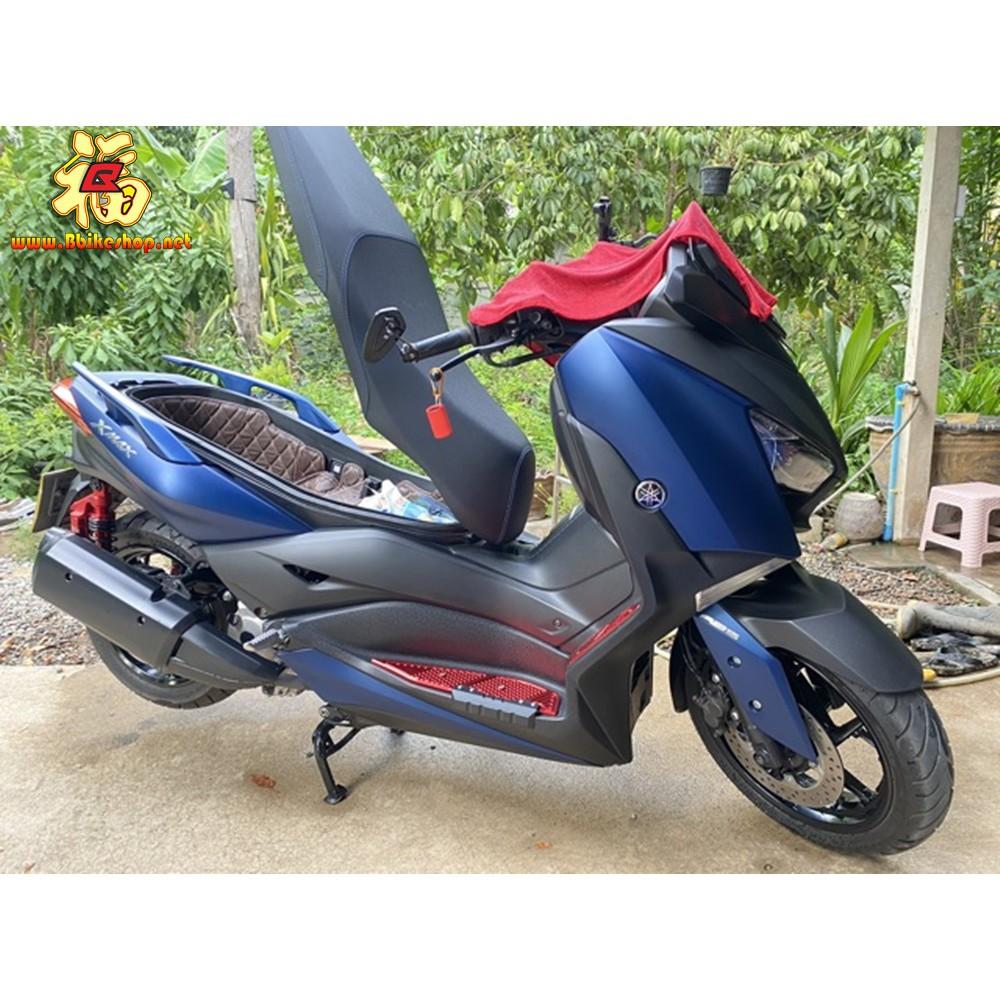 แผ่นรองพื้นพักเท้า รุ่น X-MAX GTR กันลื่น กันรอย พื้นพักเท้าหน้า อลูิมิเนียม มีกันชน