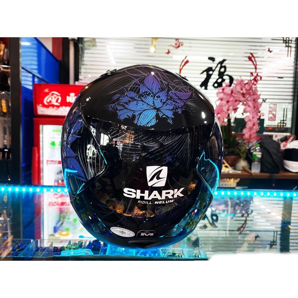 หมวกกันน็อค Shark Ridill 1.2 Nelum Black KXK สีเหลือบแมลงทับ *สอบถามก่อนซือ