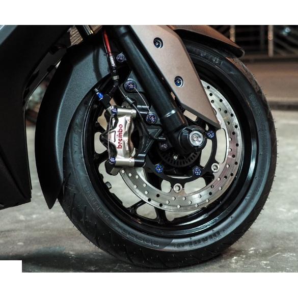 ผ้าเบรคหน้า ปั้ม Brembo M4/M50 MD55 ผ้าเบรคยี่ห้อ BENDIX แท้31.