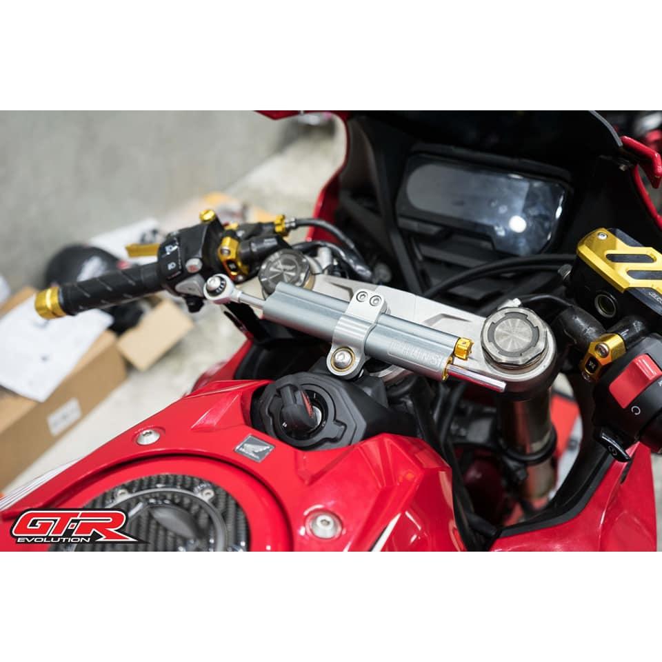 ขาจับกันสะบัด (โอลีน ยึดใต้แผงคอ) GTR CBR-650 ปี19-21 ขาจับกันสบัด ตรงรุ่น สีดำ