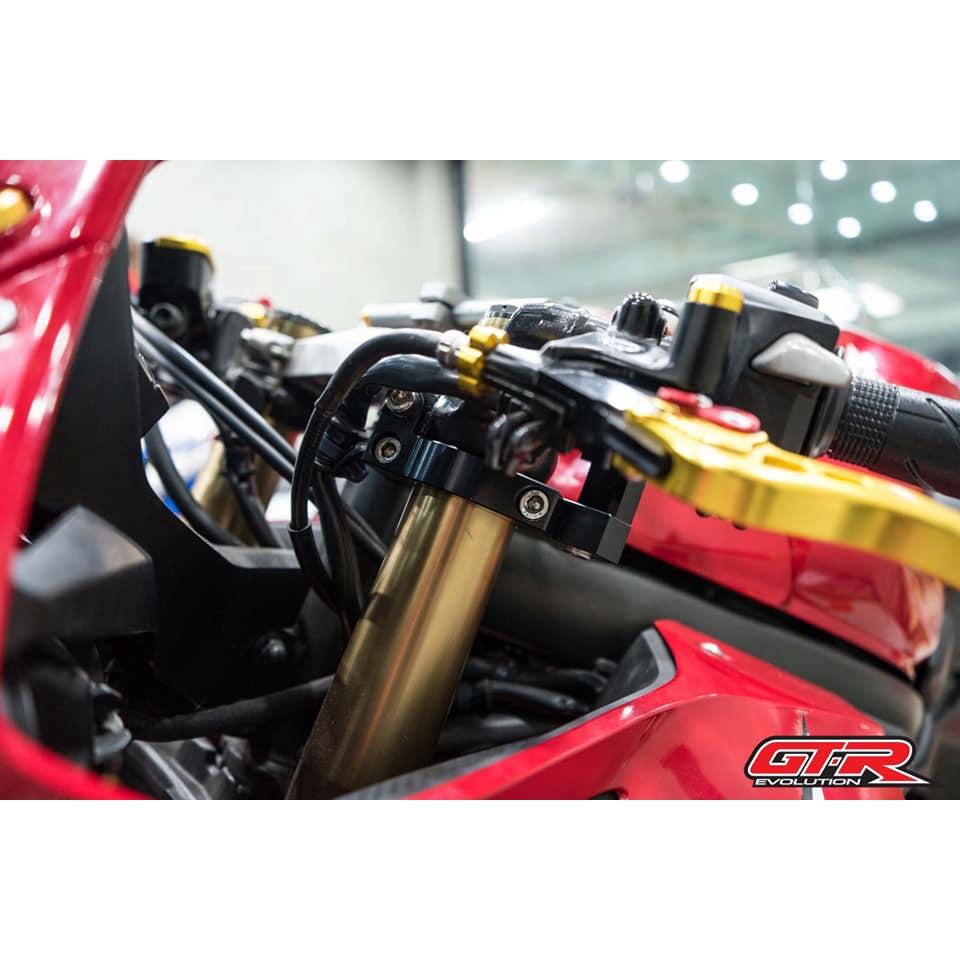 ขาจับกันสะบัด (โอลีน ยึดใต้แผงคอ) GTR CBR-650 ปี19-21 ขาจับกันสบัด ตรงรุ่น สีดำ