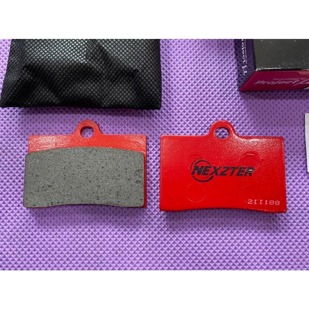 ผ้าเบรค BREMBO CALIPER (ปั๊มหูชิด) 8484AA/ ปั้มด้วง ปั๊มปีกผีเสื้อ แบรนด์ Nexzter /ผ้าเบรคหลัง 3535AA 2 POTS DUCATI MD52
