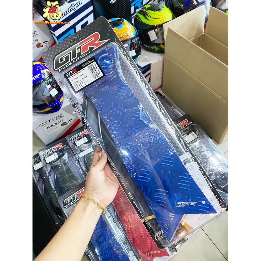 แผ่นรองพื้น มิเนียม GTR  AEROX 155 2021 NEW ที่รองเท้า พักเท้าหน้า ***