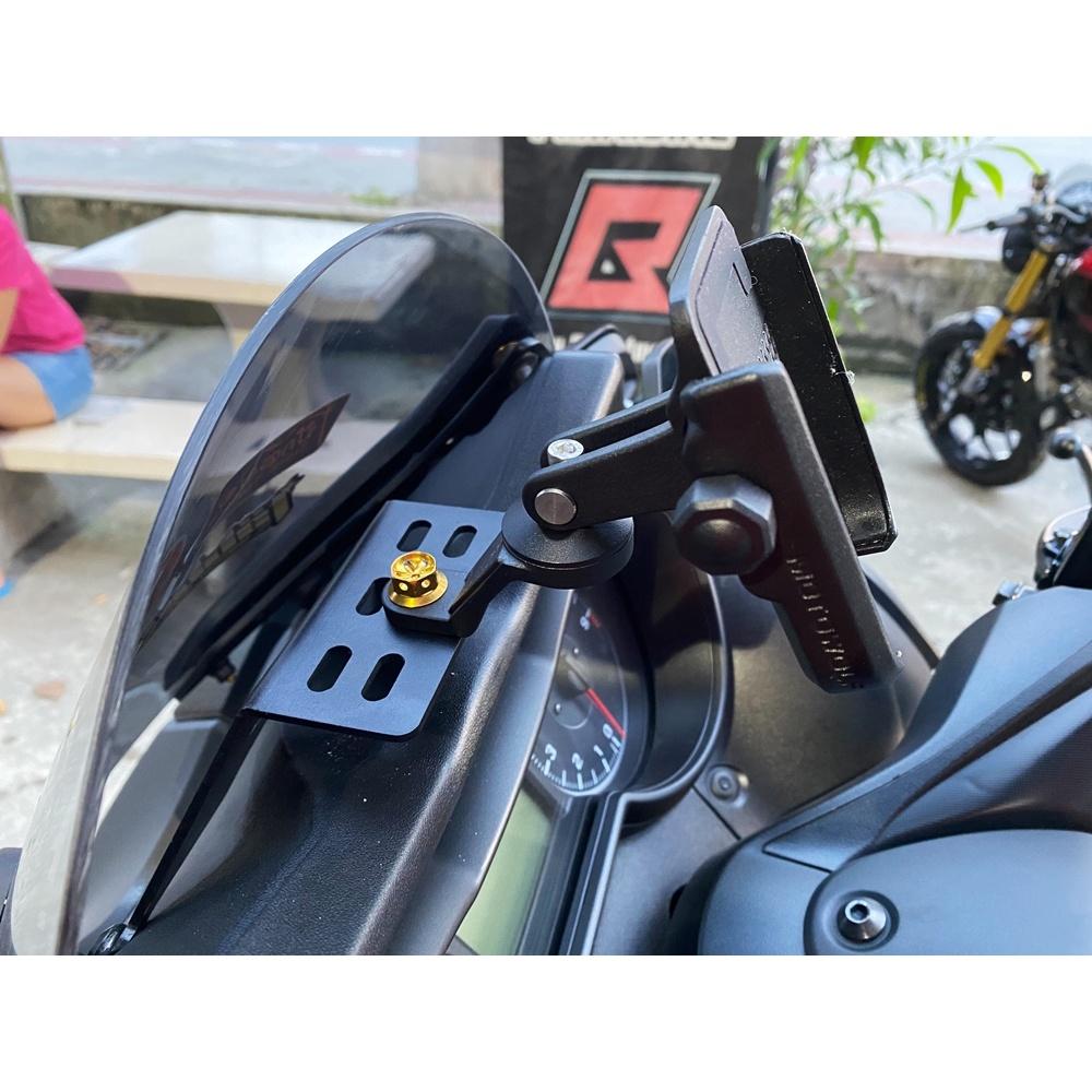 ที่ใส่ขาจับโทรศัพท์  X-MAX 300 ขาจับโทรศัพท์ XMAX ที่จับโทรศัพท์ ขายึด งาน semspeed