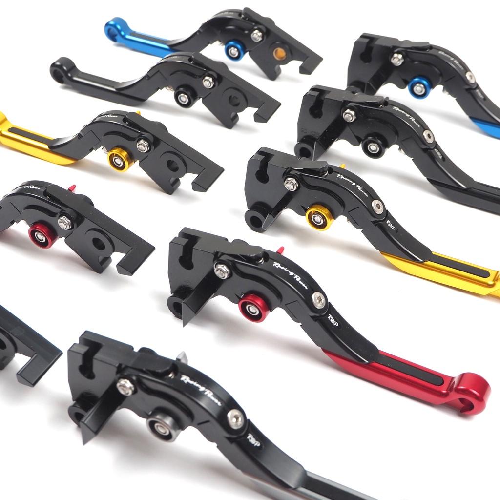มือเบรคปรับระดับได้ M-SLAZ / MT15 / R15 / XSR ปรับระดับ6ระดับ พับได้ สไลด์ได้ งาน CNC  semspeed