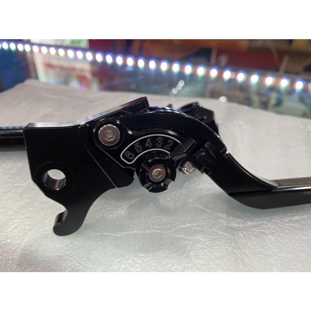 มือเบรคปรับระดับได้ M-SLAZ / MT15 / R15 / XSR ปรับระดับ6ระดับ พับได้ สไลด์ได้ งาน CNC  semspeed