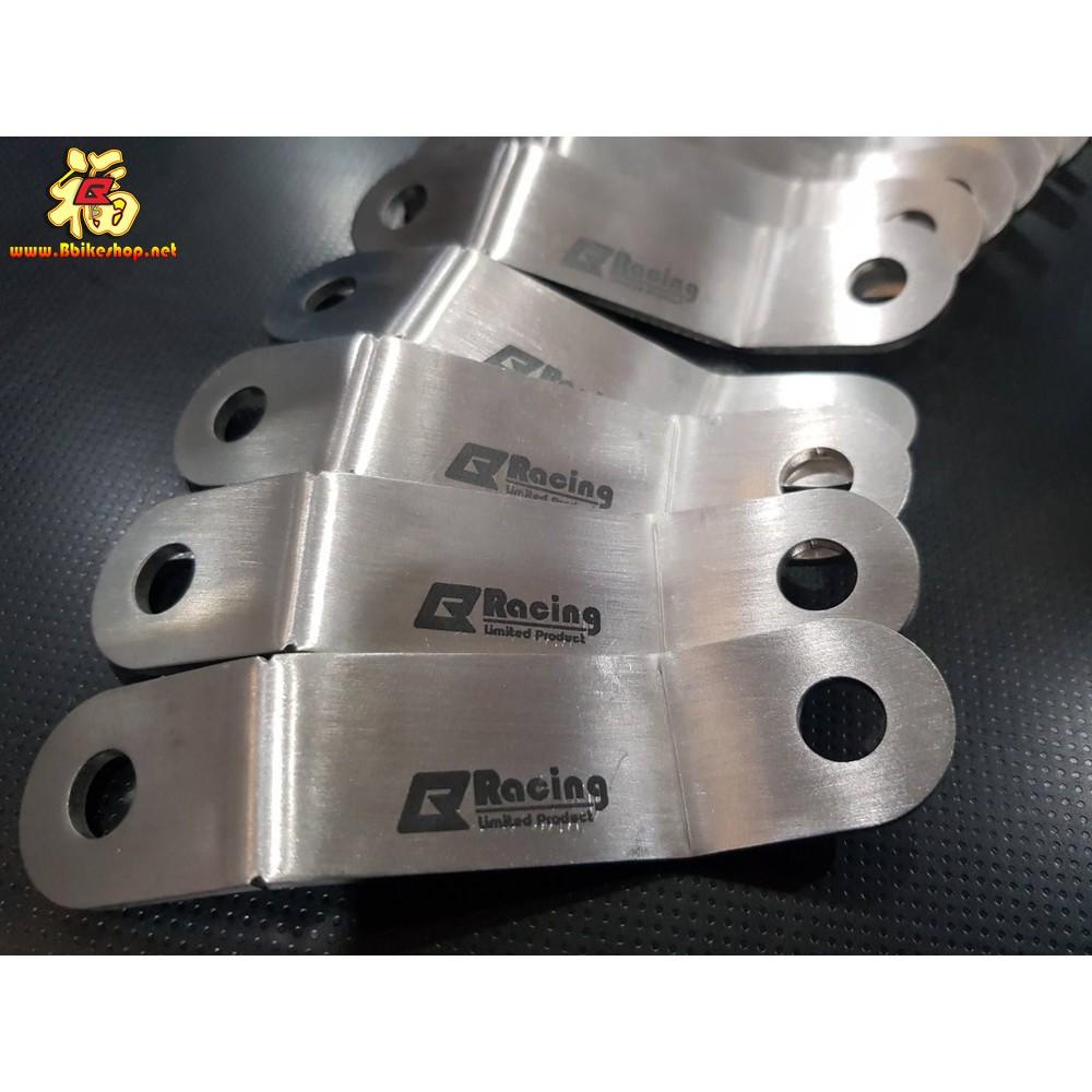 เพลทยึดปลายท่อ  #Bracing ขาZ สแตนเลส304แท้100%  หนา3mm.เต็ม ยาว11cm.รูยึด M10 ใส่กับรถ125-1000 cc.ขาเลสยึดปลายท่อ
