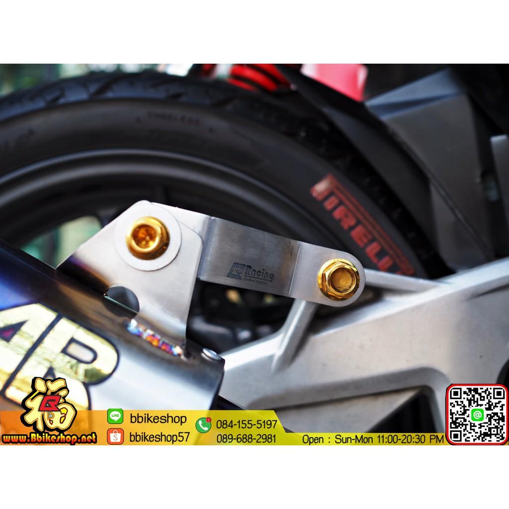 เพลทยึดปลายท่อ  #Bracing ขาZ สแตนเลส304แท้100%  หนา3mm.เต็ม ยาว11cm.รูยึด M10 ใส่กับรถ125-1000 cc.ขาเลสยึดปลายท่อ