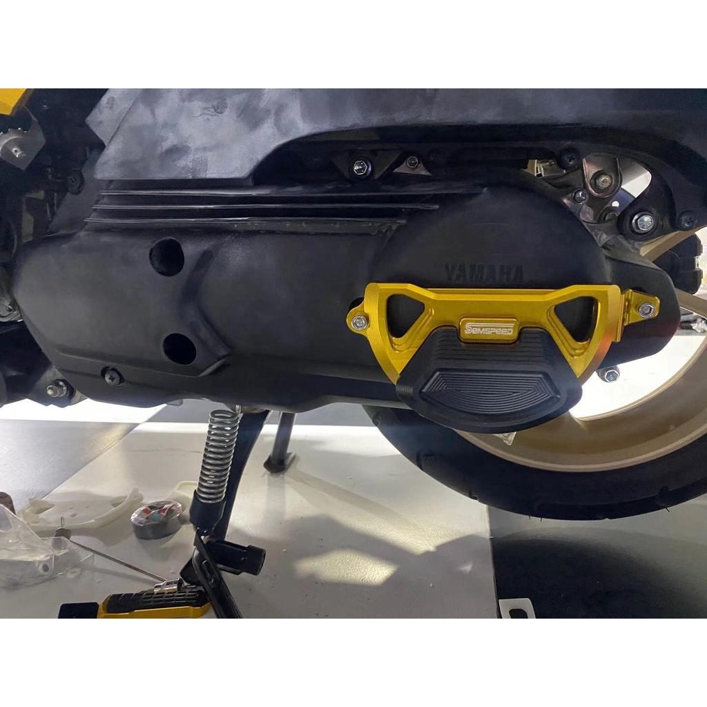 การ์ดแคร้ง CNC N-MAX 2020 ครอบกันรอยเครื่อง งาน SEMSPEED ครอบกันรอยเครื่อง