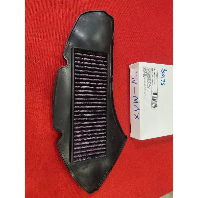ไส้กรองอากาศแต่ง Yamaha N-max. เก่า แบบผ้า motowolf