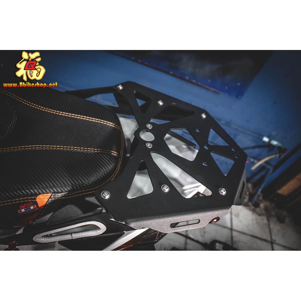 แร็คท้ายเหล็กเลเซอร์พร้อมแหวนเกี่ยวของ CNC PIRANHA รุ่น GPX DRONE-150