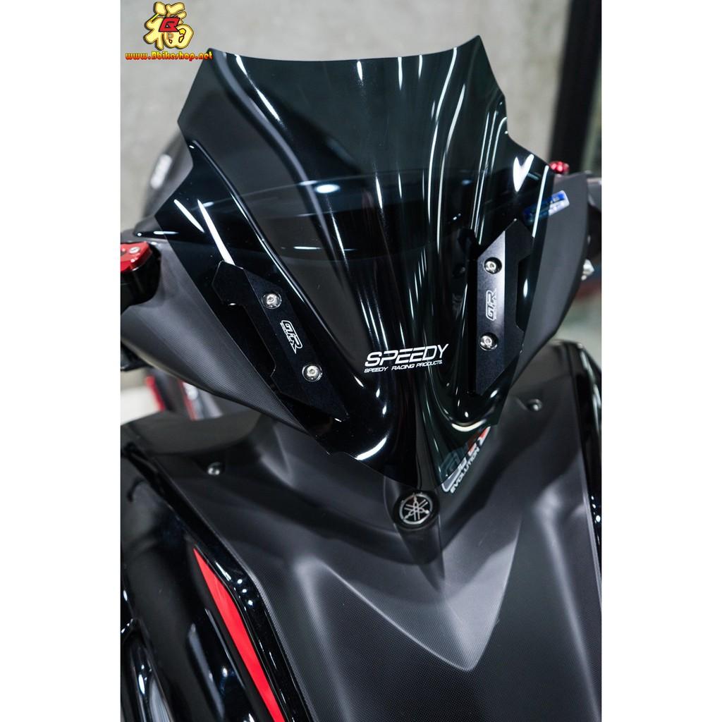 บังไมล์ ชิวหน้า AEROX155 NEW 2021 GTR หนา 2มิล YAMAHA*ใส-ฟิล์ม 03