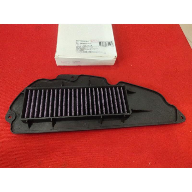 ไส้กรองอากาศแต่ง ผ้า Honda Forza300 ใหม่ แบบผ้า motowolf