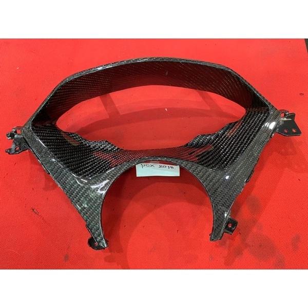 16.ครอบเรือนไมล์ ครอบหม้อน้ำ คาร์บอน Pcx2018 2019 2020 แท้100% ตรงรุ่น -ครอบไมล์แต่ง ไมล์