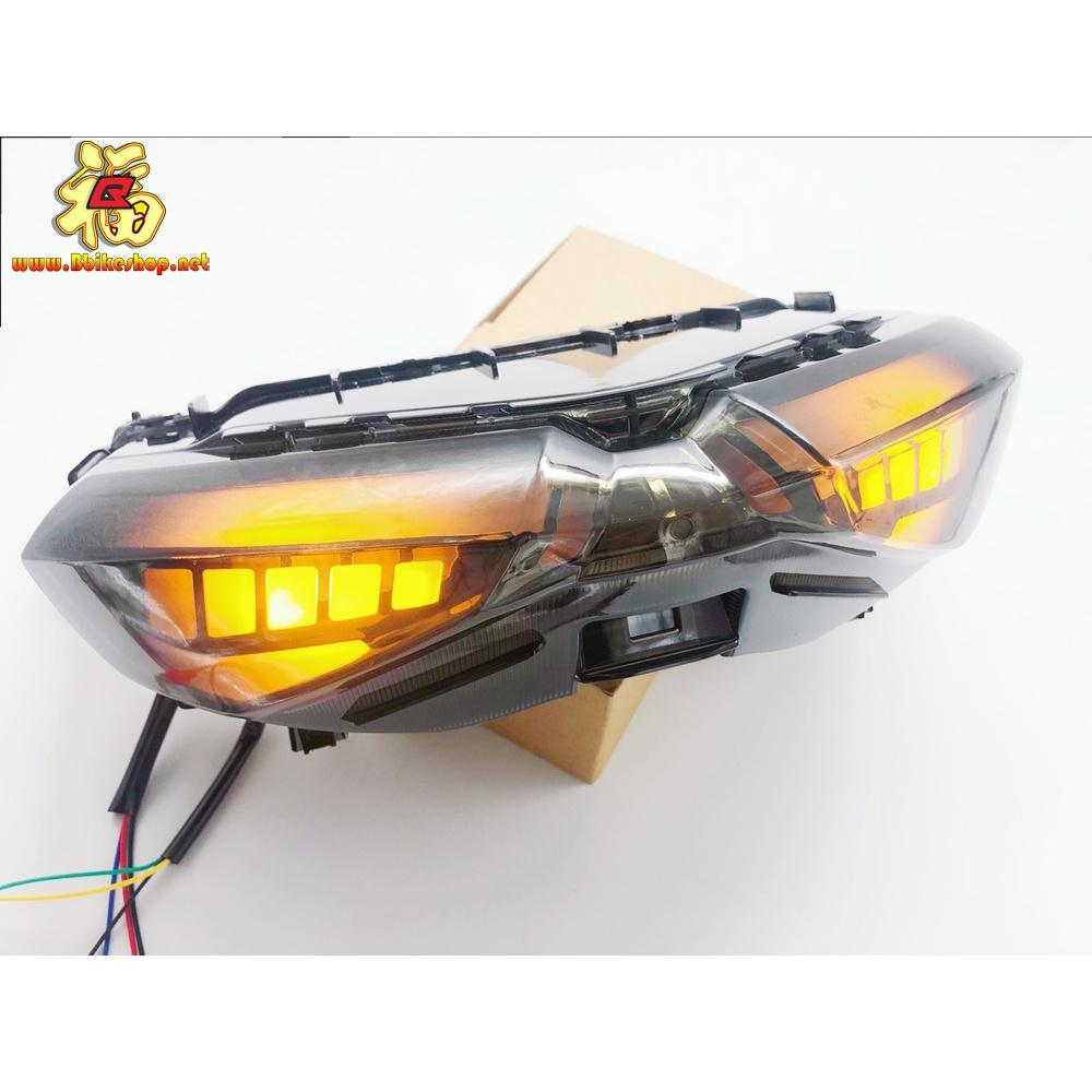 128. ไฟท้าย NMAX2020 ไฟท้ายไฟเลี้ยวในตัว+ไฟหรี่ ตรงรุ่น ไม่ต้องแปลง