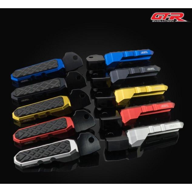 พักเท้าหลัง CNC 2ชิ้น GTR V2 AEROX 155 2021 คละสี *พักเท้าคนซ้อน พักเท้า ที่เหยียบหลัง