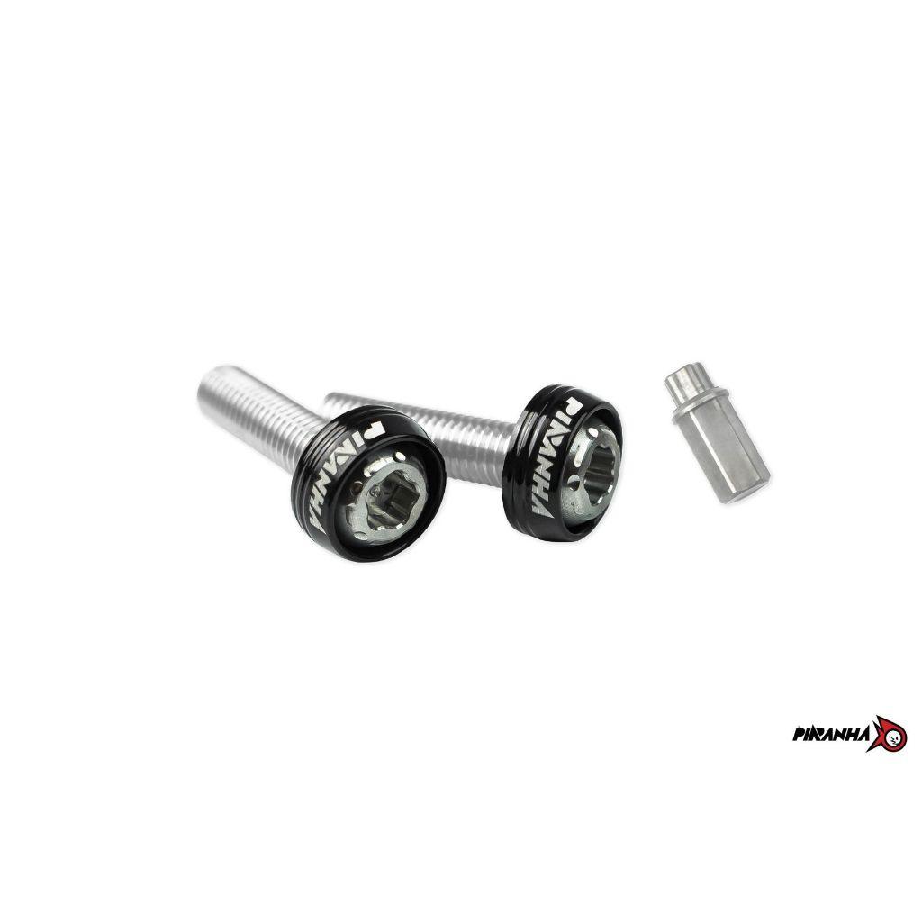 น๊อตกันขโมยโช๊คหลัง CNC M8*35 MM เกลียว 1.25 PIRANHA (021)