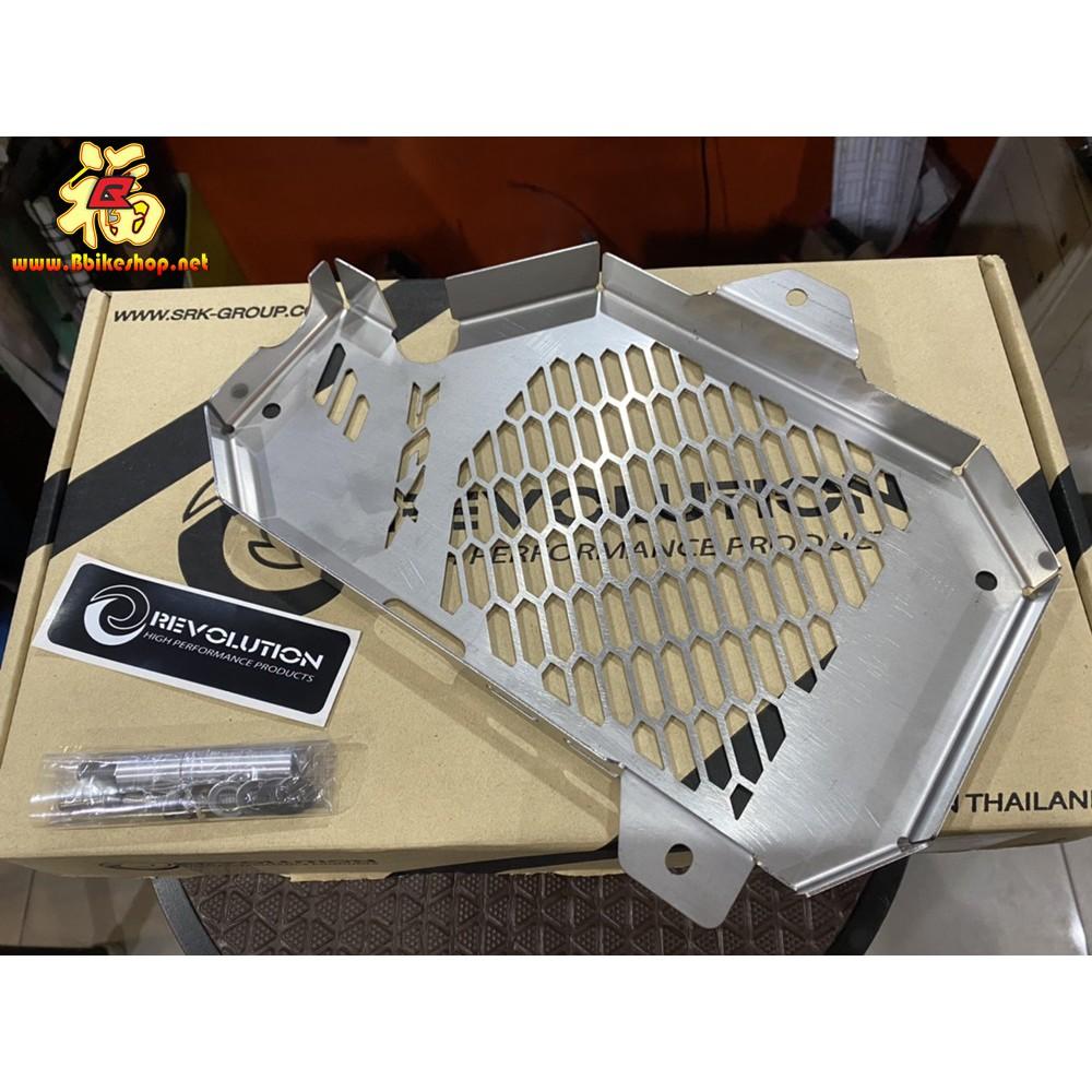 การ์ดหม้อน้ำ สแตนเลสหนา 1.2 MM PCX160 2021 REVOLUTION แท้% ABS ตะแกรงหม้อน้ำ **
