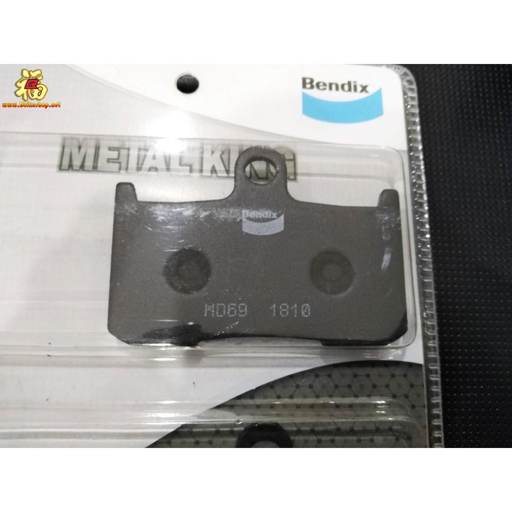 ผ้าเบรคหน้า  Z800/Z900 BENDIX MD69  [หน้า]