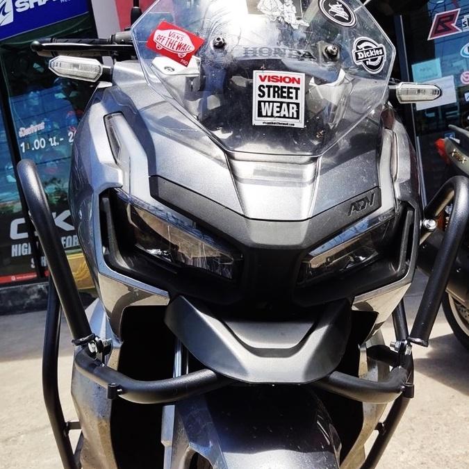 แคชบาร์HONDA ADV 150  เหล็กหนา 5 ชิ้น/ SEMSPEED
