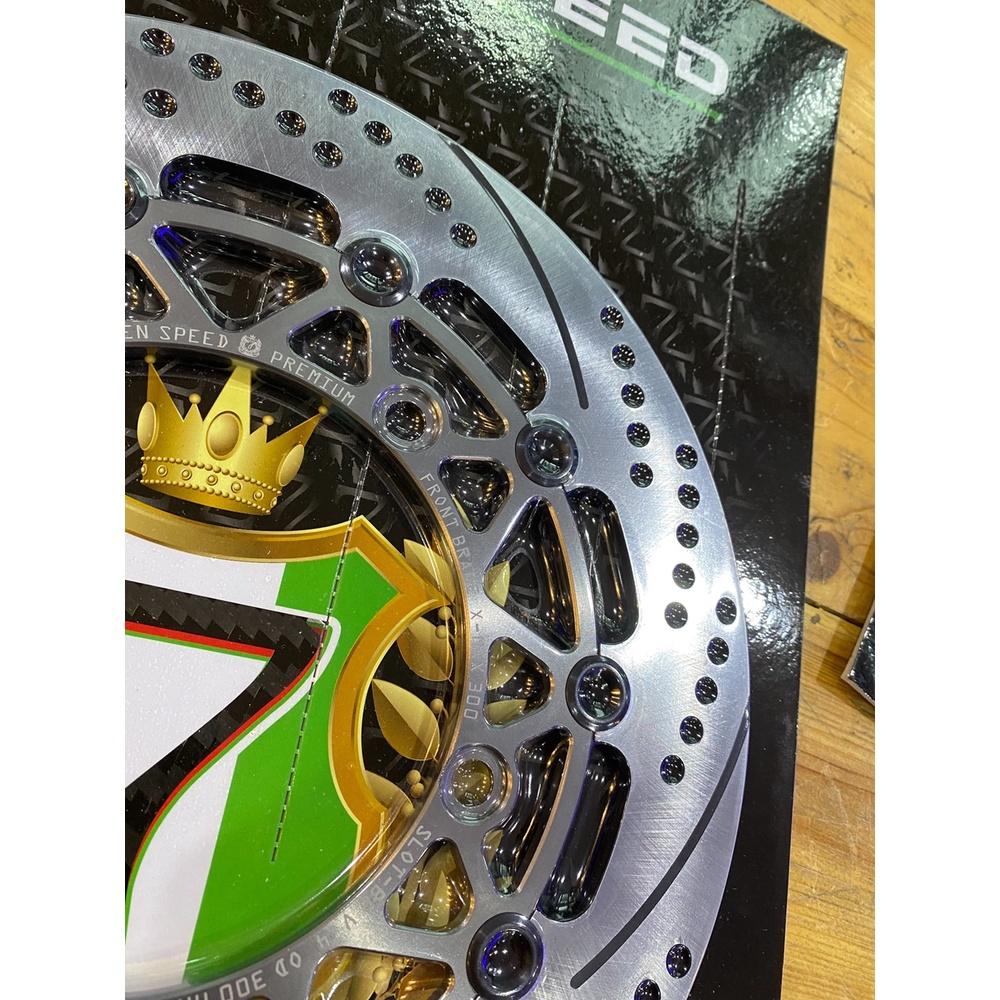 จานดิสหน้า X-max ขนาด 300 มิล. Slot-BB V.4 / sevenspeed