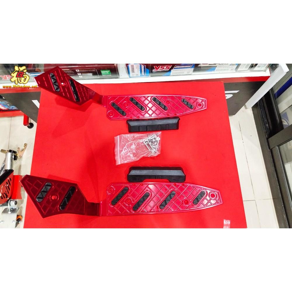 แผ่นรองพักเท้าหน้า รุ่น HONDA ADV -150  Sem มิเนียมชุบแข็ง มี 4 สี งาน semspeed