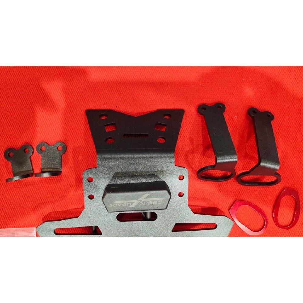 ชุดท้ายสั้น HONDA  ADV  มีไฟส่องป้าย [ใส้ไฟเลี้ยวเดิมได้] งาน 7speed