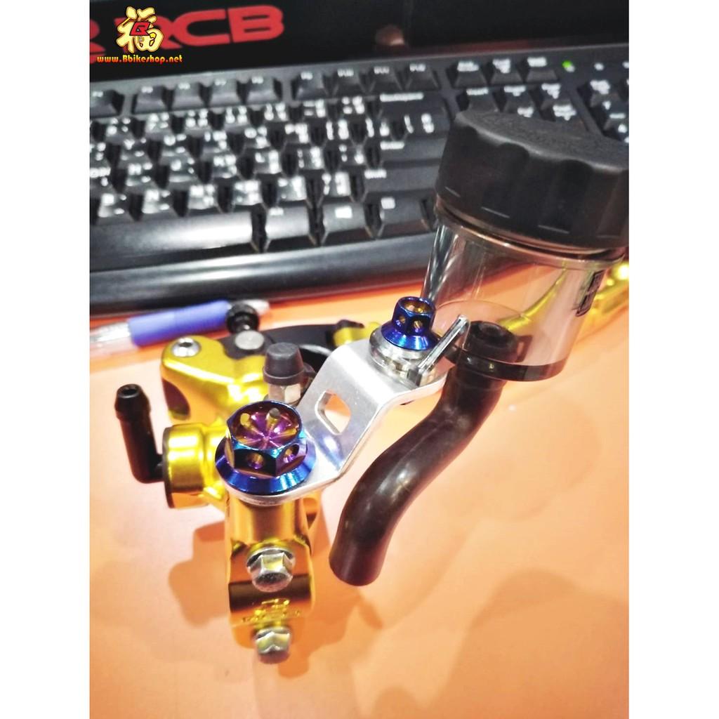 ชุดน็อตสแตนเลส เซ็ตปั้มลอยทอง/ไทเท ปั้มซ้าย-ขวา  Racing Boy RCB