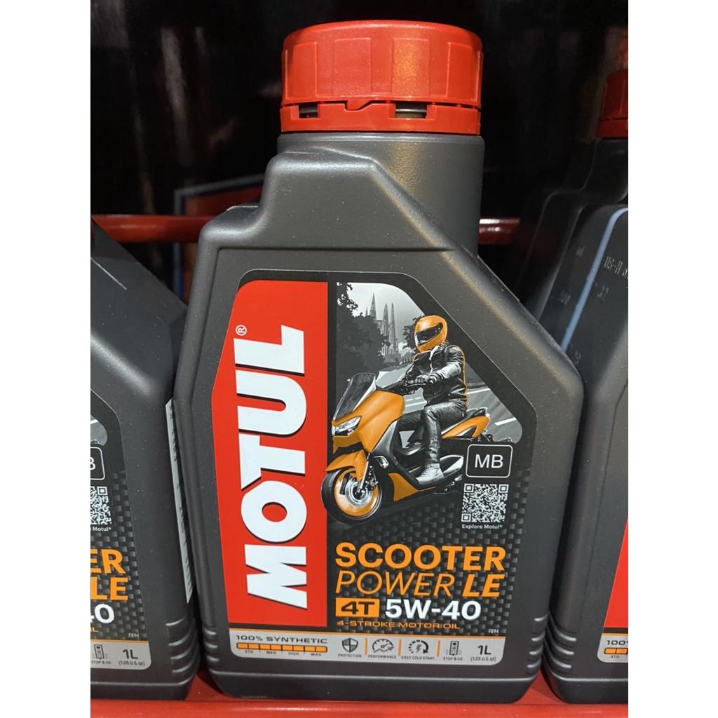 น้ำมันเครื่อง Motul Scooter Power 4T 5W-40 1ลิตร MA*