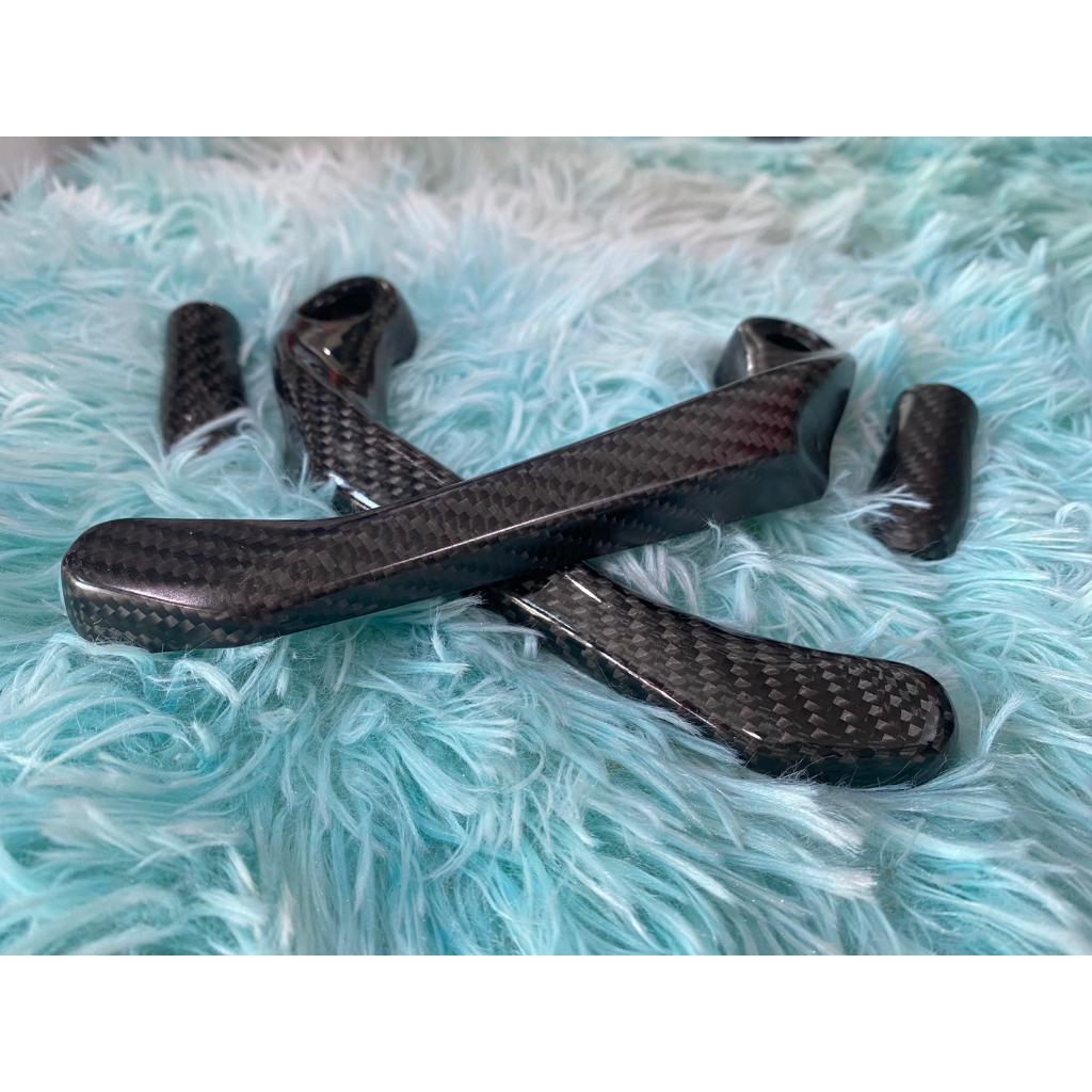 การ์ดแฮนด์ Carbon แท้ #Bracing ทรงโปรการ์ด คาร์บอนแท้by.Bbike แบบเงา แบบด้าน