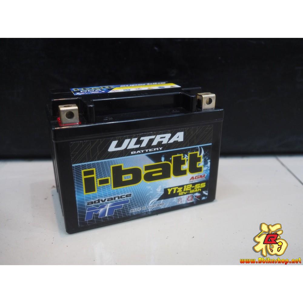 YTZ12-ss แบตเตอร์รี่ i-batt ขนาด 12 แอมป์(เตี้ย) NINJA250/300,Z250/300/800/900/1000.NINJA650,ER6N.FORZA แบตเตอรี่