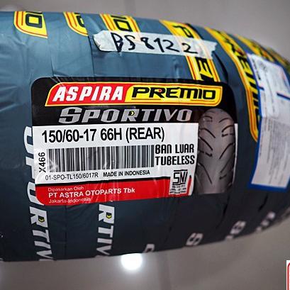 ยาง 150/60-17  Aspira Premio Sportivo ยางนอกขอบ 17