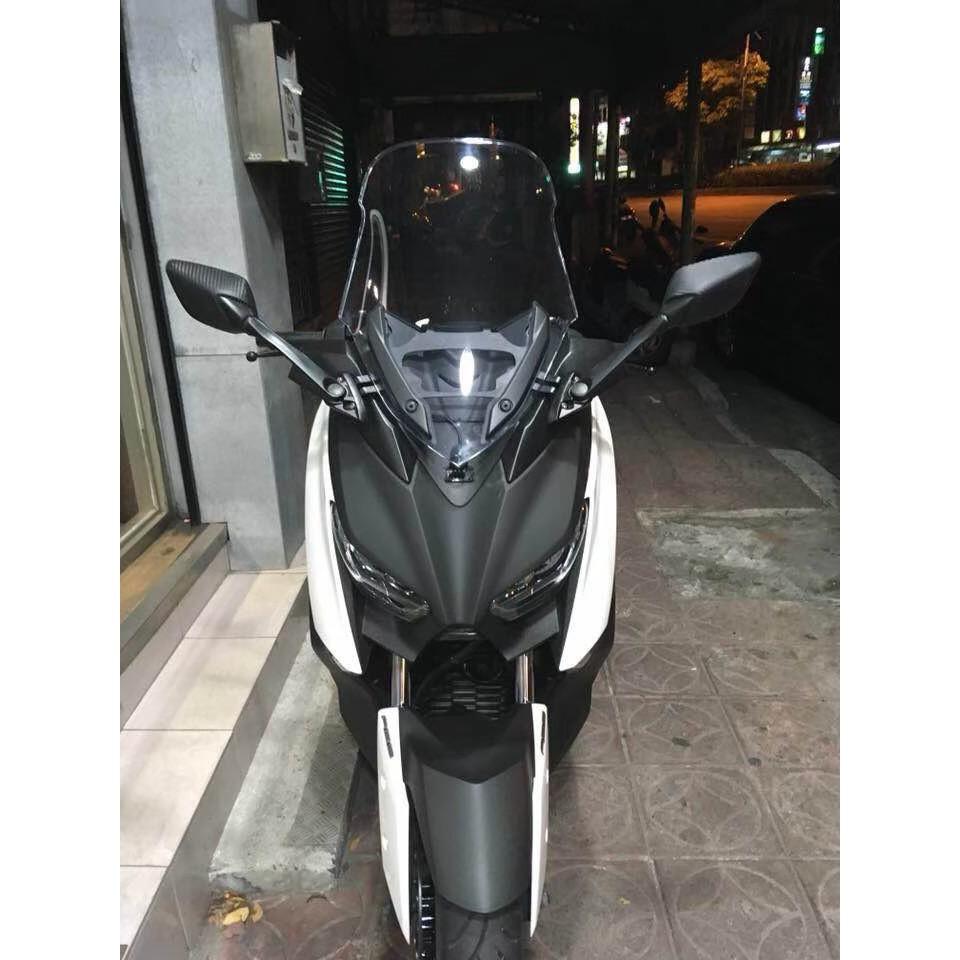 ขายึดชิวล์หน้า+ฐานยึดรูกระจก+กระจกR3 ขายึดชิวหน้า  ตรงรุ่น X-MAX งาน semspeed