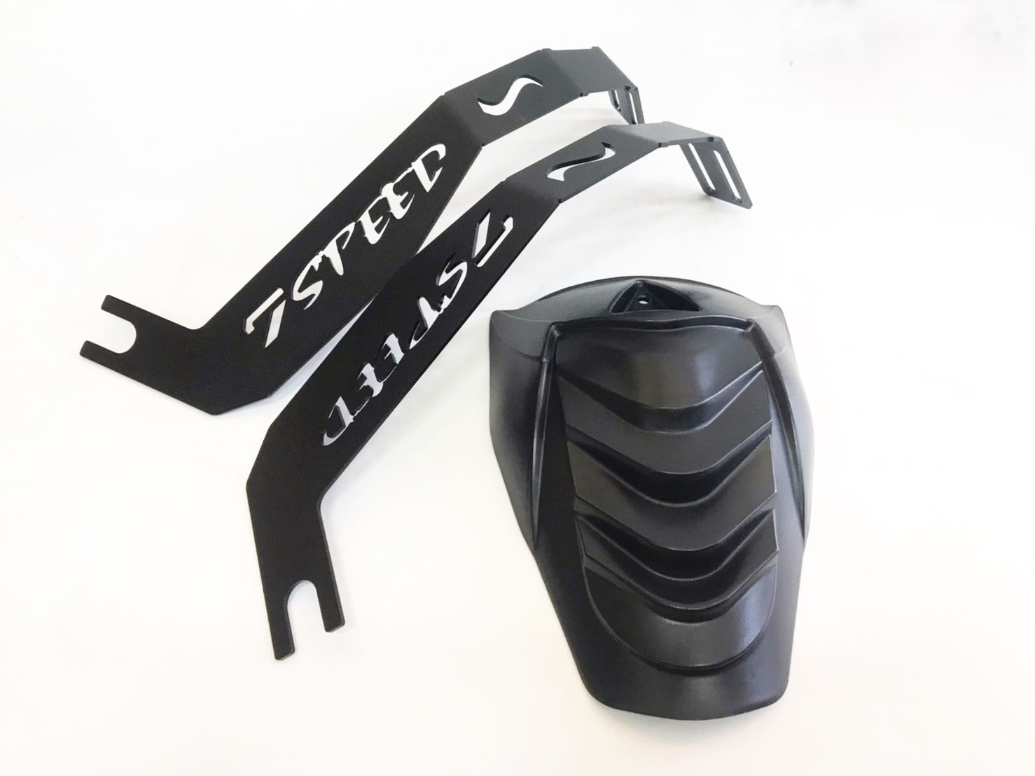 ชุดกันดีด CBR650 ขาเสียบ สีดำ/ sevenspeed