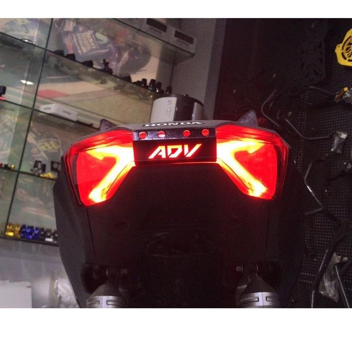 ครอบไฟท้ายแต่ง โลโก้ ADV  รุ่น HONDA ADV งาน Semspeed ครอบท้าย ไฟท้าย โลโก้ADV