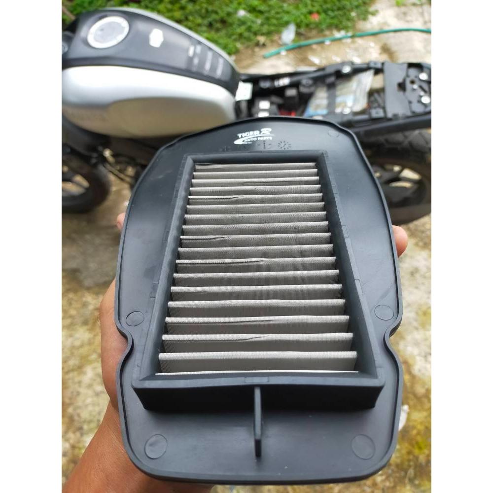 ไส้กรองอากาศสแตนเลส รุ่น XSR-155 New / PIRANHA / TIGER-R  ไส้กรอง กรองอากาศ