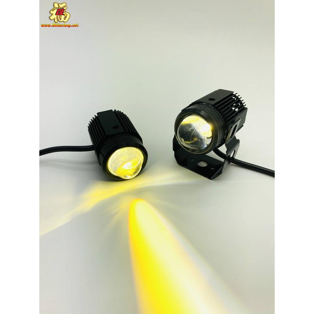 ไฟ B สปอร์ตไลท์ ชุดไฟLED ไฟ2 ดวง ใส่ได้ทุกรุ่น MINI RIVING LIGHT 20W* งาน SEMSPEED