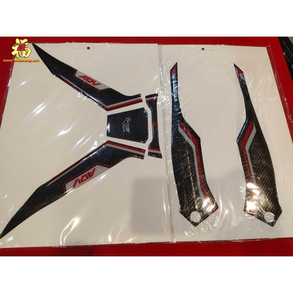 สติกเกอร์กันรอย ตัวX HONDA ADV150แบบนูน3D คละสี** semspeed
