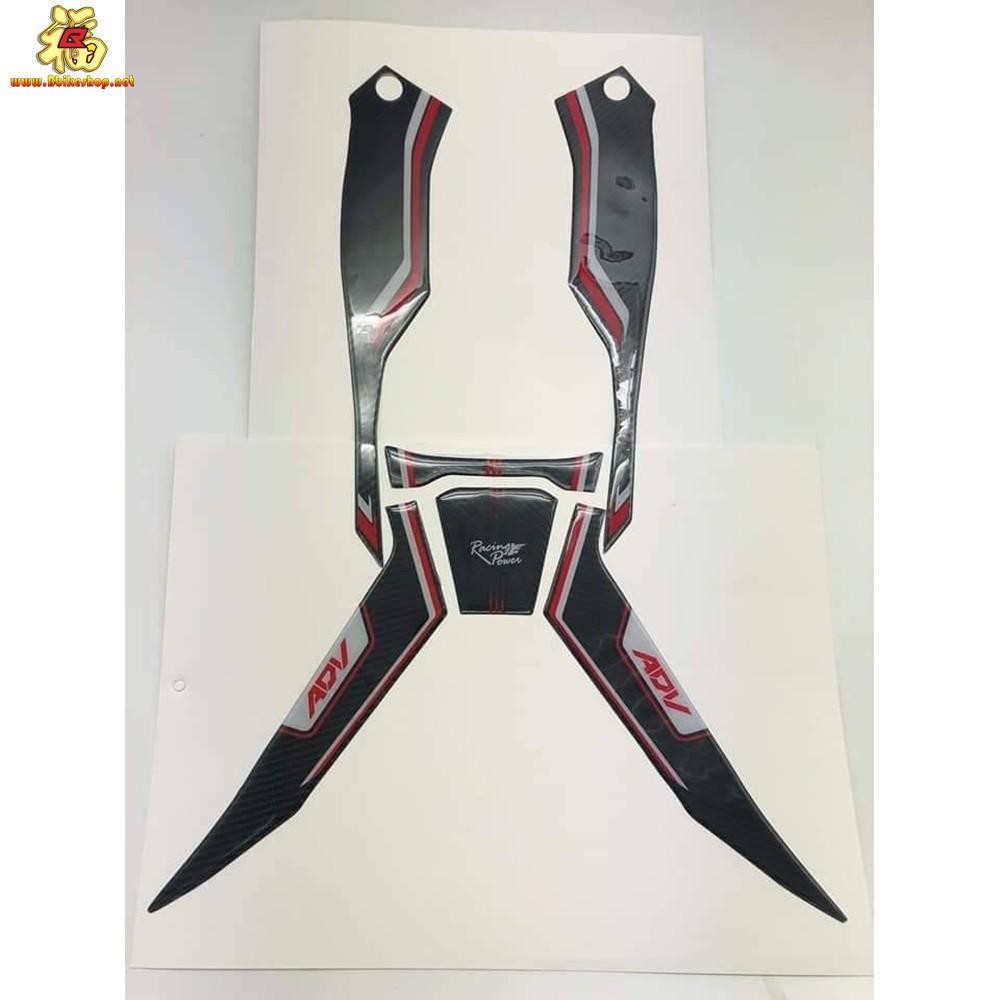 สติกเกอร์กันรอย ตัวX HONDA ADV150แบบนูน3D คละสี** semspeed