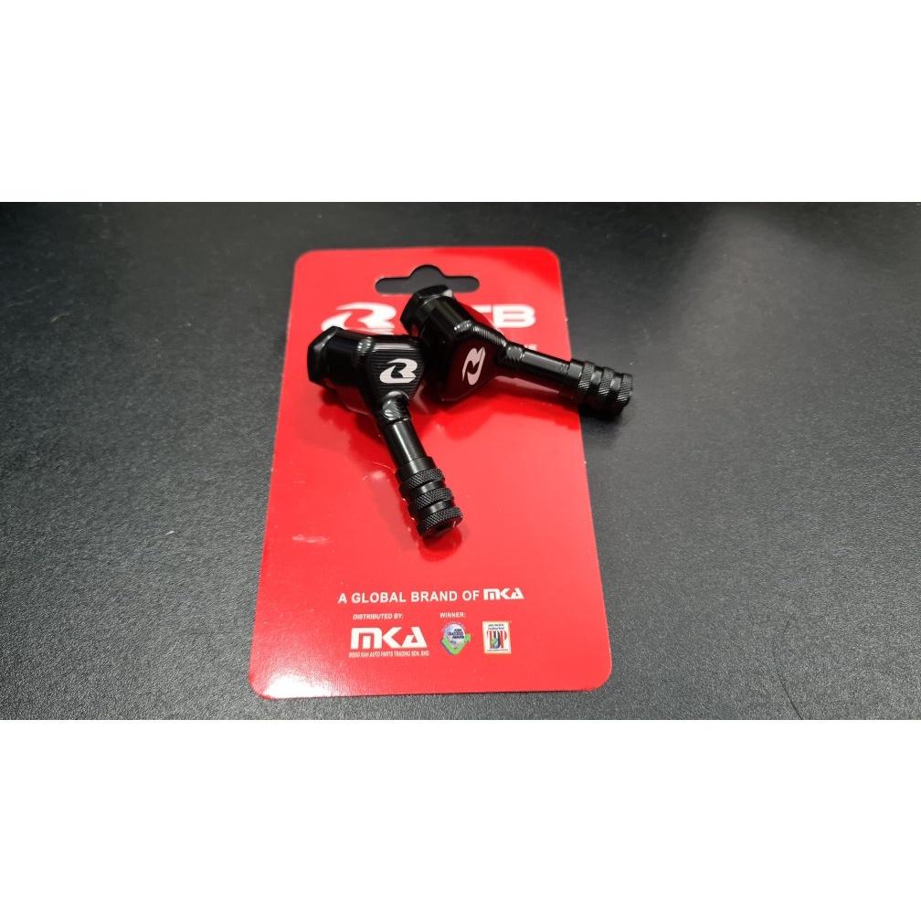 จุ๊บลม 45 องศา 10 MM CNC / RACINGBOY RCB จุกลม