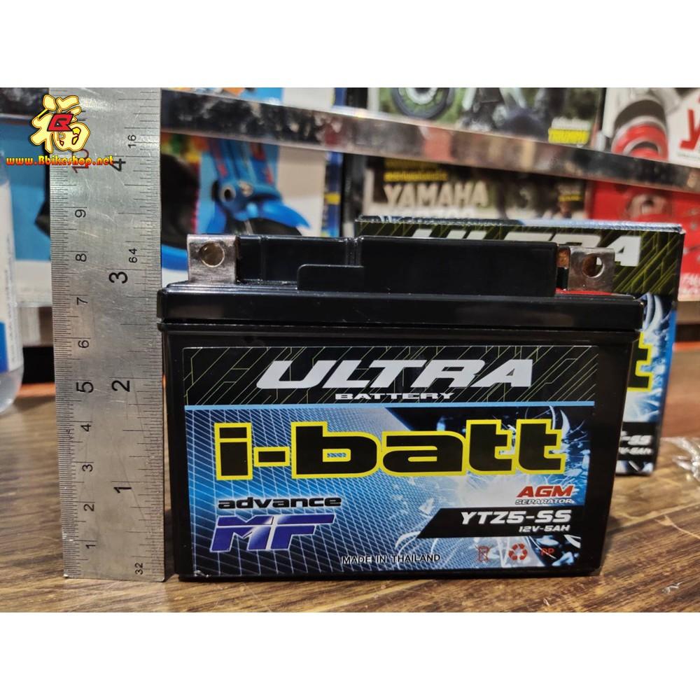 แบตเตอร์รี่ i-batt YTZ5-SS MSX ZOOMER CLICK R15 M-SLAZ XSR KSR สำหรับรถมอไซค์ ทั่วไป แบตแห้ง*แบตเตอรี่