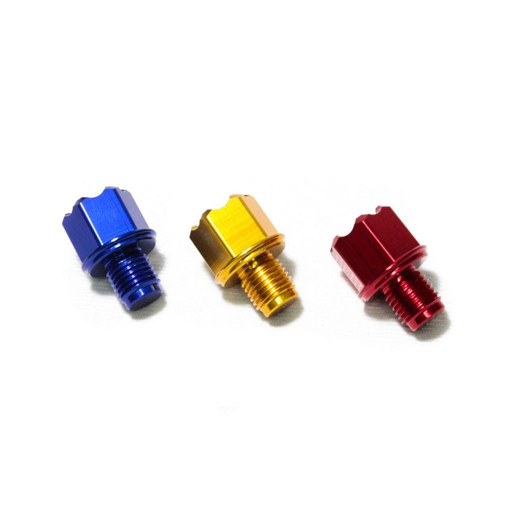 น๊อตอุดเฟืองท้าย CNC GRAND FILANO / Q-BIX / AEROX PIRANHA (0327)